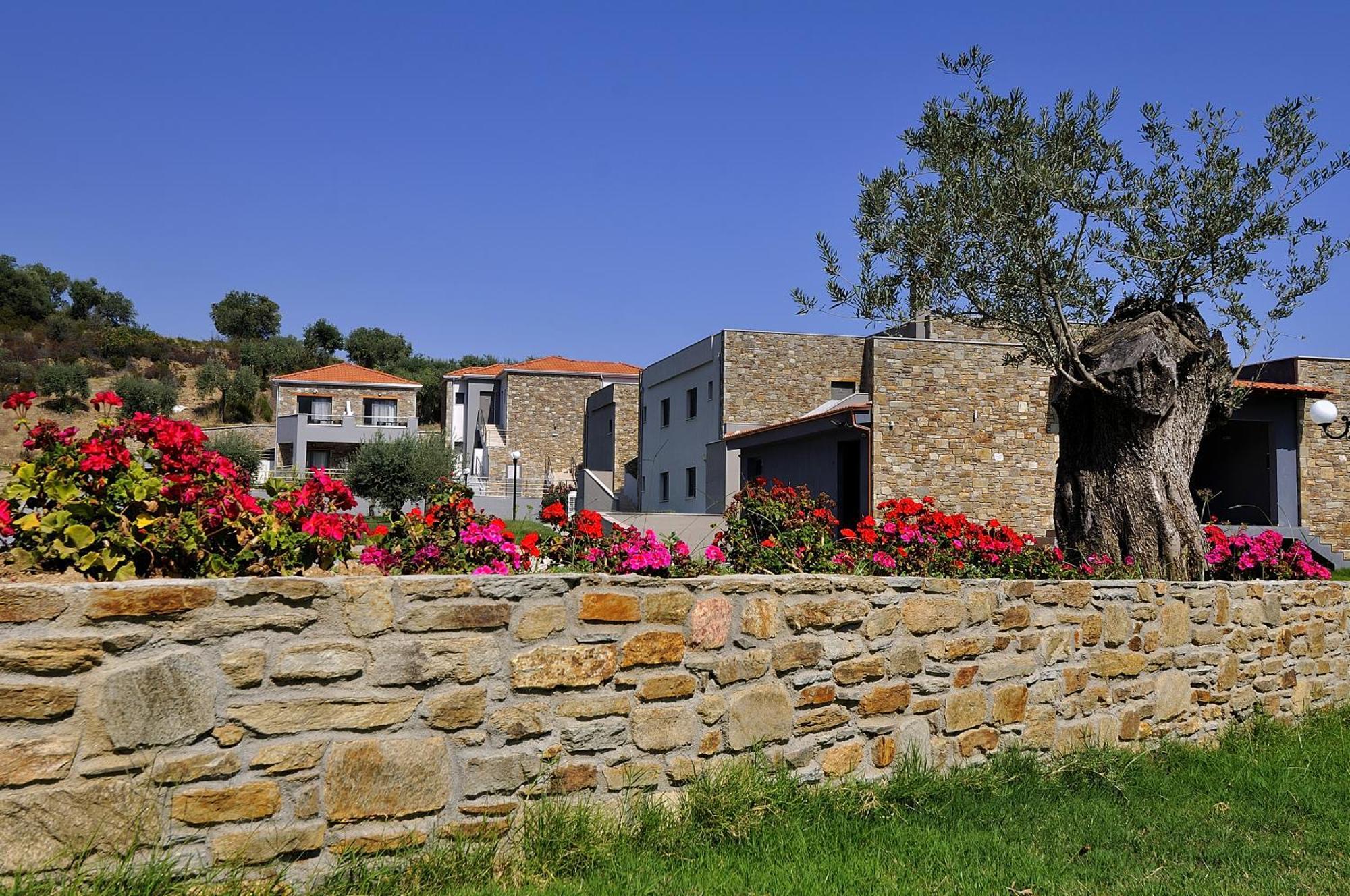 Krotiri Resort Akti Salonikiou Exterior foto